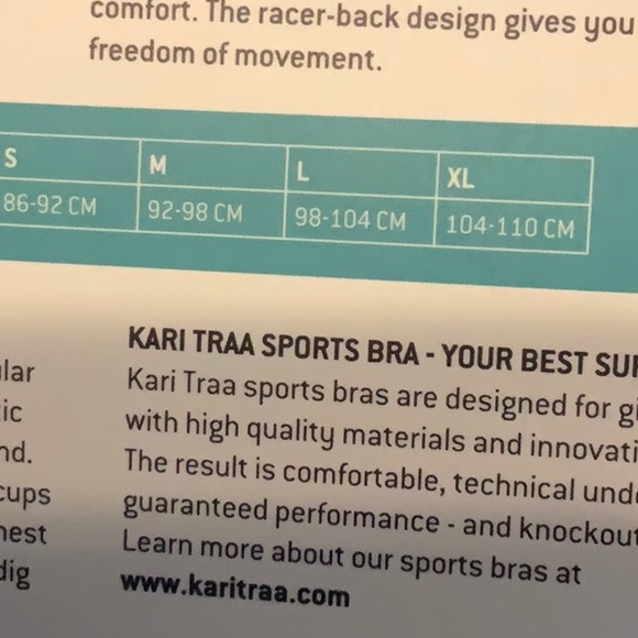 Kari Traa TRUD Sports Bra - Cloud (Lt blue) - Picture 10 of 14